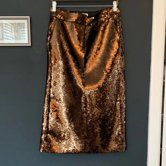 Tibi sequins trouser skirt - Picture 3 of 10
